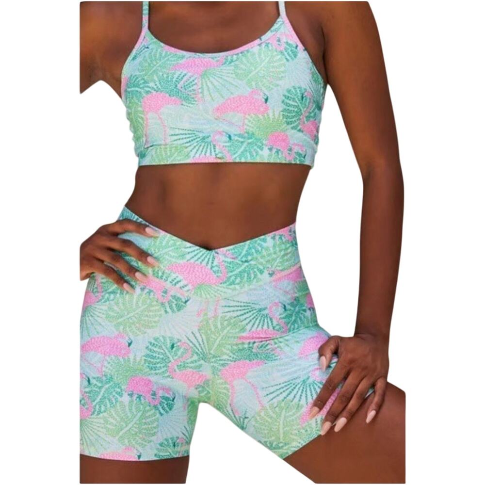 Kenny Flowers Activewear - Florida Flamingo Set - Small/Medium